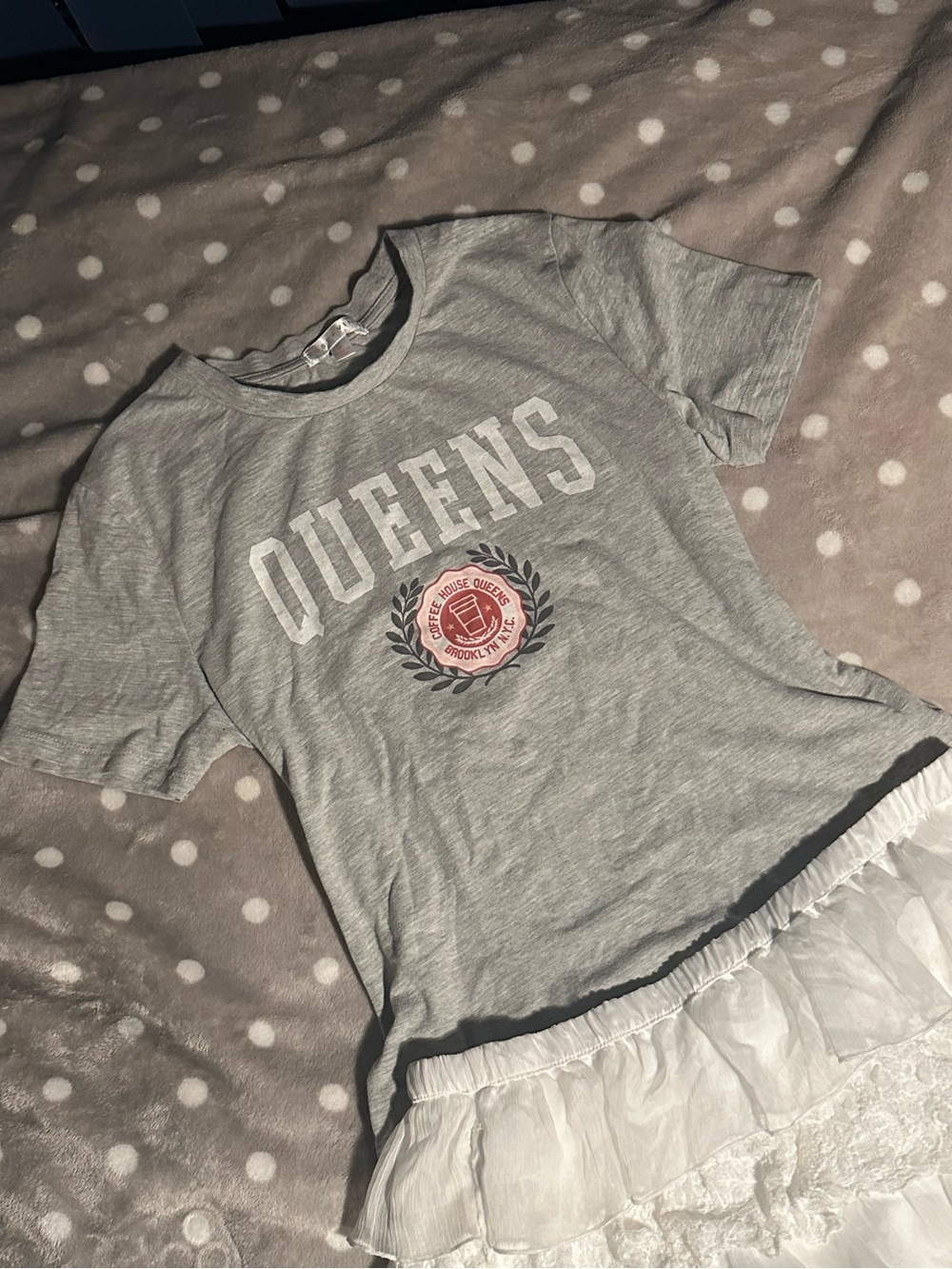 Graphic Tee - Light Gray